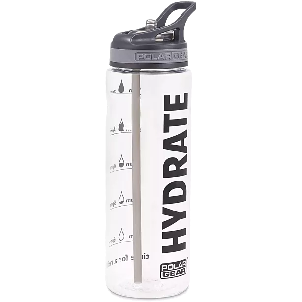 Polar Gear Aqua Tracker Bottle 750ml Black Hydrate